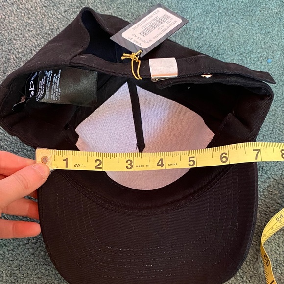 Bebe Black Cap with Rhinestone Embellishment - Picture 17 of 17